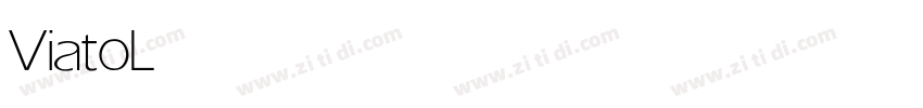 Viato Light字体转换